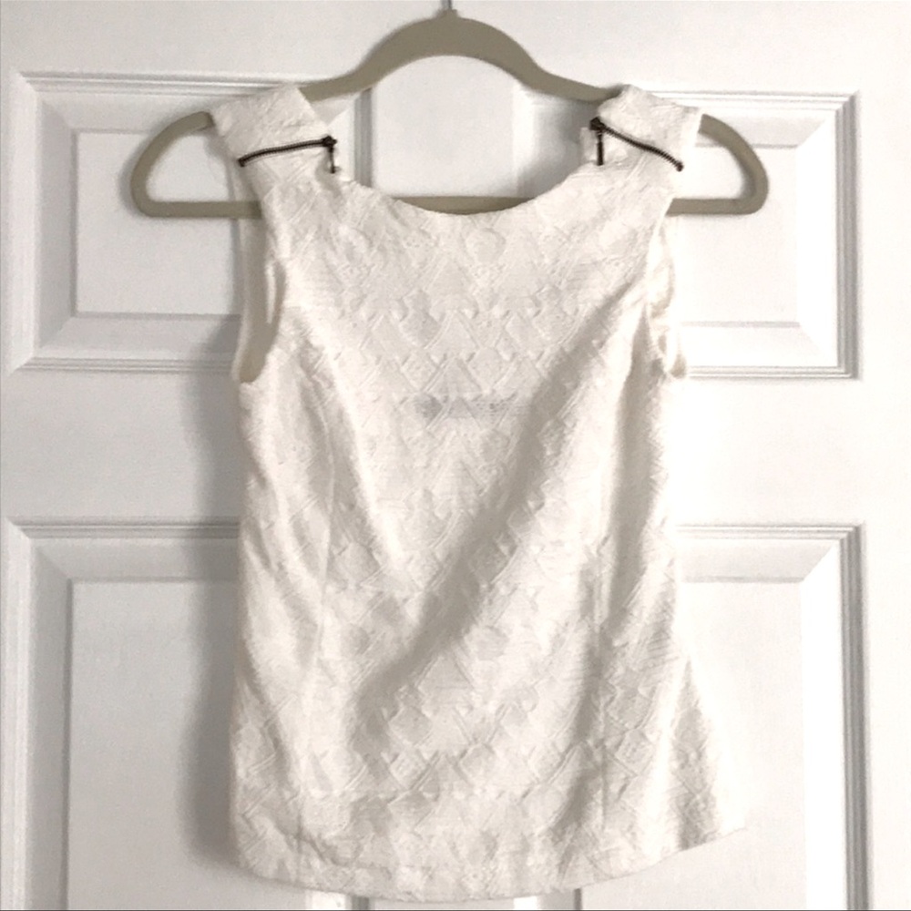 Zara Knit Top with Open Back Cut-Out